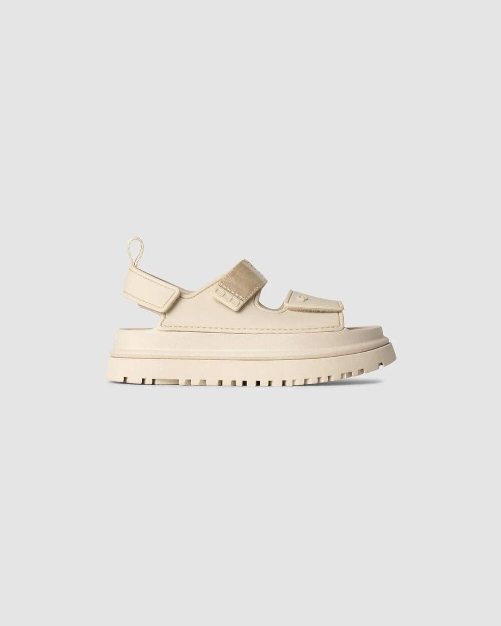 NEW UGG kid's goldenglow sandal in sea salt